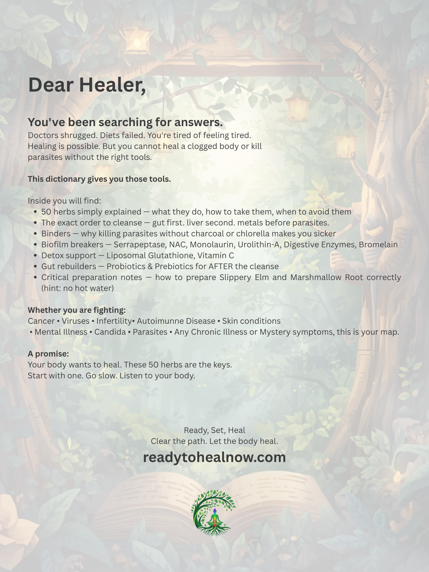 DETOX HERBAL DICTIONARY